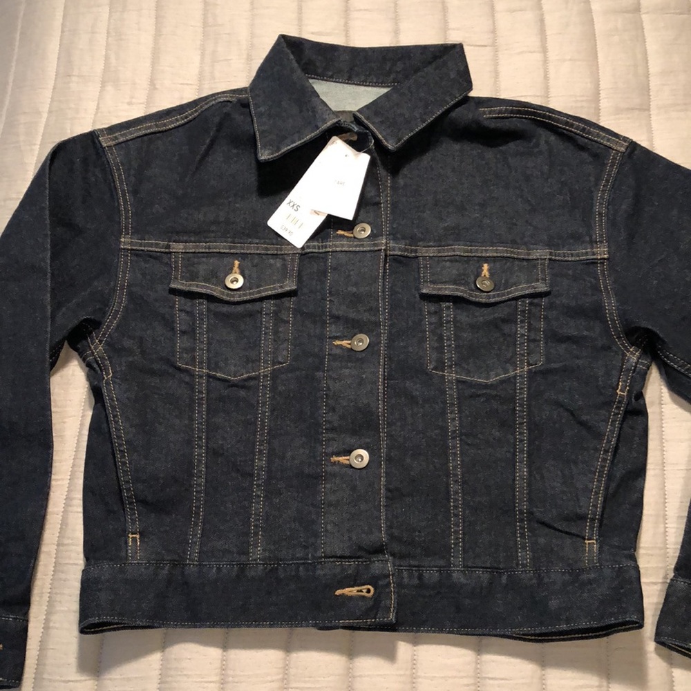 NEW with tags Uniqlo oversized jean jacket - Picture 3 of 12